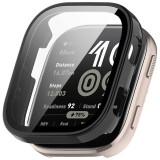 Husa + folie Amazfit Bip 6 Asteroid GSM Defense, negru (Pachet 360&deg;)
