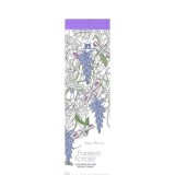Semne de carte de colorat Fantezii florale, brosate, pentru relaxare