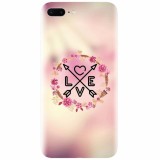 Husa silicon pentru Apple Iphone 7 Plus, Love Arrow