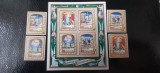 Bahamas-Craciun 1992-arta,pictura -serie si colita nestampilate MNH(W 2), Nestampilat
