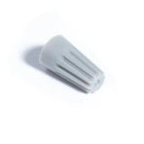 Set 100 buc Conector terminal rapid prin infiletare, pentru cablu, gri, P1 x 1.5 mm