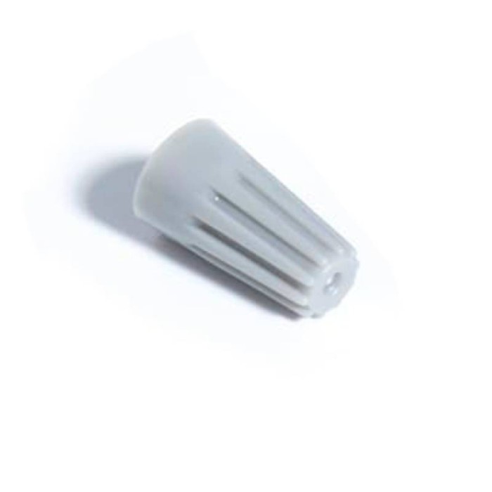 Set 100 buc Conector terminal rapid prin infiletare, pentru cablu, gri, P1 x 1.5 mm