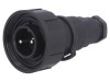 Conector circular 2 pini IP68