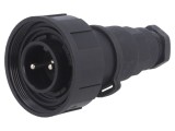 Conector circular cu 2 pini filet interior PX0736/P