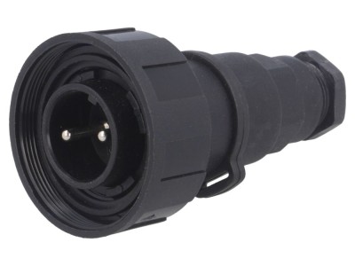 Conector circular 2 pini IP68 foto
