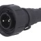 Conector circular 2 pini IP68