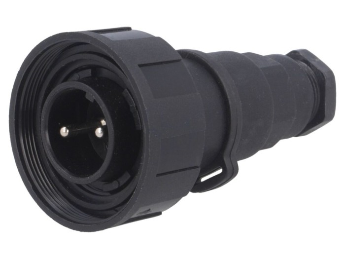 Conector circular 2 pini IP68