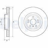 Disc frana Mercedes Gle, M-Class Motor 250 d, 250 d 4-matic, 350 d 4-matic, 350 d 4-matic, ML 250 CDI / BlueTEC 4-matic, 330x32mm, 54.5 mm, OE