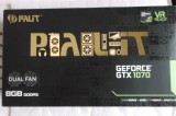 Placa video Palit GeForce GTX 1070 Dual 8GB GDDR5 256-bit DX12 VR ready Box
