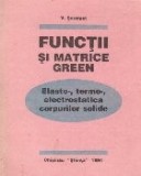 Functii si matrice green