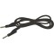 Cablu borne 4mm t-t 1m negru
