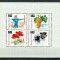 Ungaria 1966 - Ziua marcii postale, caini, struguri, bloc neuzat