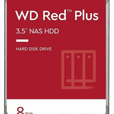 HDD Western Digital Red Plus, 8TB, SATA-III, 5400 rpm, 3.5inch