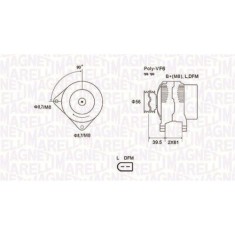 Alternator Audi: A3 Cabriolet (8p7); Seat: Exeo (3r2); Skoda: Superb 2 (3t4); VW: Caddy 3 (2ka), Caddy 4 (Saa), CC (358), Passat B6 (3c2), Passat B7