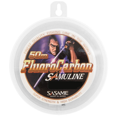 Fir monofilament fluorocarbon Sasame Samuline FC shock leader 50m LFL-1 foto