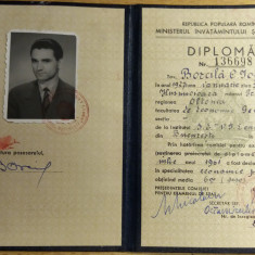 M3 C18 - 1961 - Diploma absolvire - Facultatea de economie