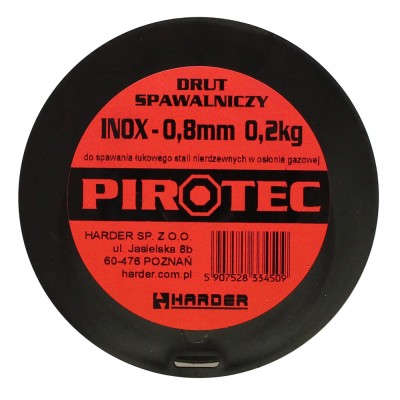 Sarma de sudura inox PIROTEC, Harder HD0055, 0.8, 200g foto