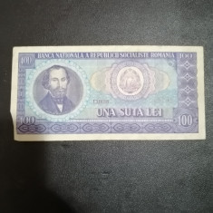 Bancnota UNA SUTA LEI - 100 Lei - 1966