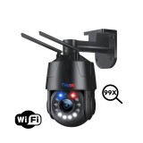 Cumpara ieftin Camera Supraveghere WIFI 4K Ultra HD 36X Zoom Optic, Rotire, Urmarire Automata, Alarma, IP66