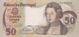 Bancnota Portugalia 50 Escudos 1968 - P174a UNC