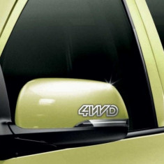 Stickere oglinda CHROME - 4WD (set 2 buc.)