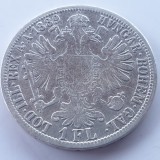Moneda Argint Austria 1 Florin 1889 Franz Joseph I, Florin Argint, Moneda Argint Franz Joseph