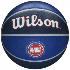 Mingi de baschet Wilson NBA Team Detroit Pistons Ball WTB1300XBDET albastru marin foto