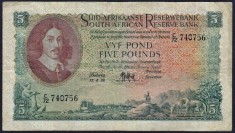 Africa de Sud 5 Pounds s740756 1959 foto