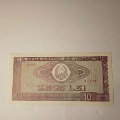 Di 20 Bancnota 10 lei 1966 UNC serie consecutiva