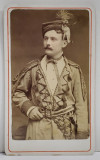 BARBAT IN COSTUM POPULAR , FOTOGRAFIE C.D.V. , CCA. 1900