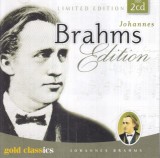 Johannes Brahms - Brahms Edition (2 CD) Muzica Clasica Simfonia Nr. 3 Dansuri Unguresti Stare buna Promo Sound