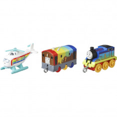 Set elicopter si locomotive metalice Thomas, Toby si Harold Thomas si Prietenii foto