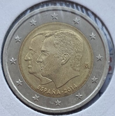 Spania 2 euro 2014 - Accession to Spanish Throne - km 1325 - D32601 foto