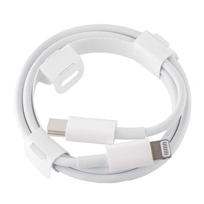 OEM (MX0K2X) - Cablu Date si Incarcare, USB-C la Lightning, 20W, 1m, White [bulk] foto