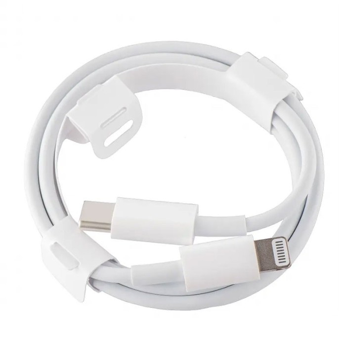 OEM (MX0K2X) - Cablu Date si Incarcare, USB-C la Lightning, 20W, 1m, White [bulk]