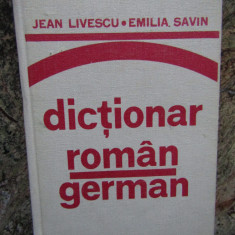 Dicționar român-german - Jean Livescu, Emilia Savin