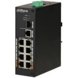 SWITCH. PoE Dahua, port Gigabit x 9, SFP SFP x 1, &quot;PFS3110-8ET-96-V2&quot; (timbru verde 2 lei)