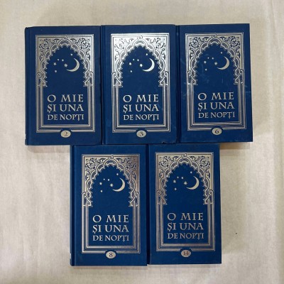 O mie si una de nopti - 5 Vol. ( 2, 3, 6, 8, 14 ) - Vand si separat foto