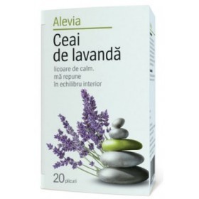 Ceai de Lavanda 20dz Alevia foto