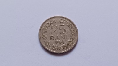 Romania -25 bani 1954 foto