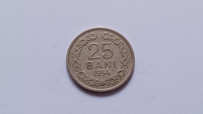 Romania -25 bani 1954