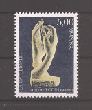 Monaco 1990 - 150 de ani de la nașterea lui Auguste Rodin, MNH, Nestampilat