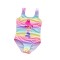 Costum de baie REDQUIT pentru fete, muticolor, varsata 4-5 ani