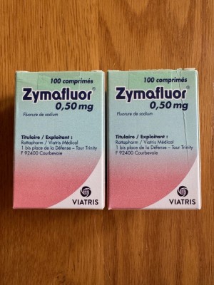 Zymafluor 0.5mg import Franta - 100 tablete - valabilitate 08.2025 foto