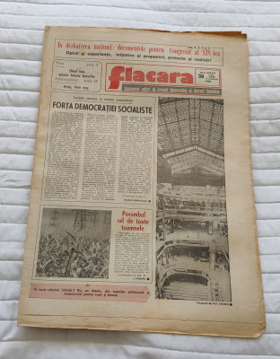 Ziarul FLACĂRA (8 septembrie 1989) Nr. 36 foto