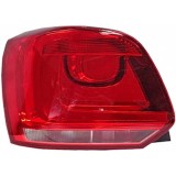 Stop spate lampa VW Polo (6R), 08.2009-05.2014, partea Stanga, cu lampa ceata, fara suport becuri, Depo