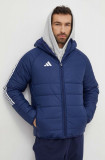 adidas Performance geacă sport Tiro 24 culoarea bleumarin, de iarnă IR9497