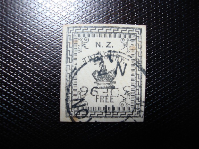 NOUA ZEELANDA 1892 TIMBRU FIX
