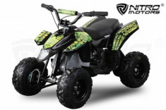 Mini ATV electric Pentru copii NITRO Eco Trio Quad 350W 24V #Verde foto