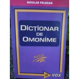 Niculae Felecan - Dictionar de omonime (Editia: 2008)